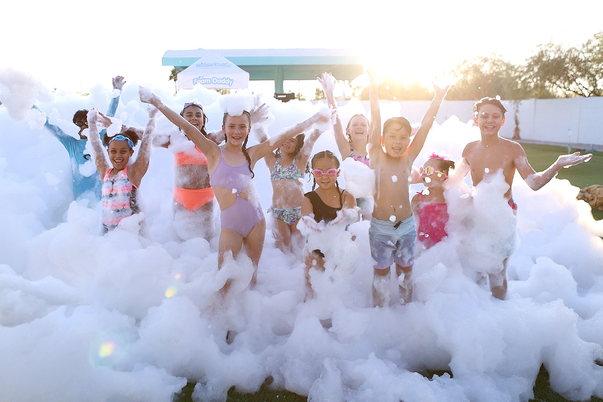 Gender Reveal Party - foam party package